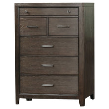 Load image into Gallery viewer, 6 Drawer Dresser - Antique Brown
