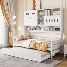 Load image into Gallery viewer, Daybed &amp; All-In-One Cabinet And Shelf
