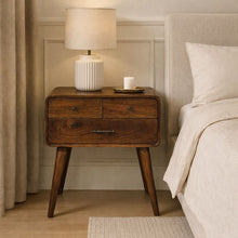 Load image into Gallery viewer, Avora - 3 Drawer Nightstand - Brown
