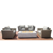 Load image into Gallery viewer, Outdoor Elegance Conversation Set With Fire Pit
