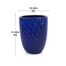 Load image into Gallery viewer, Ceramic Flowerpot, Planter For Patio, Garden, Windowsill
