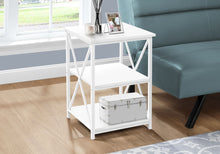 Load image into Gallery viewer, 3 Tier Accent Table, Side Marble Look Contemporary &amp; Modern
