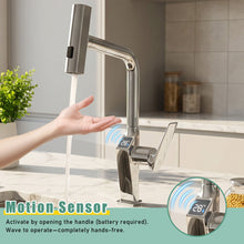 Load image into Gallery viewer, Touchless Kitchen Faucet With LED Display
