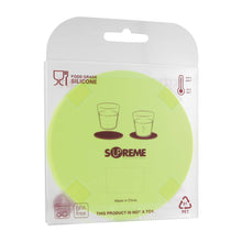 Load image into Gallery viewer, Supreme Housewares - Tennis Ball Silicone Coaster - Set of 4
