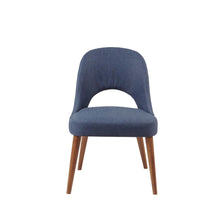 Load image into Gallery viewer, Dining Side Chair Upholstered Textured (Set of 2) - Navy
