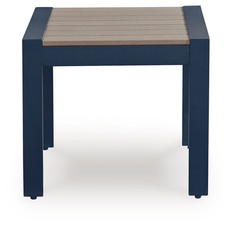 East Beach - Blue - Rectangular Cocktail Table