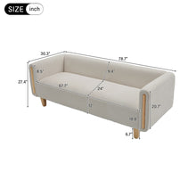 Load image into Gallery viewer, 3 Seater Sofa For Living Room - Oatmeal
