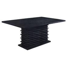 Load image into Gallery viewer, Wendell - 7 Piece Dining Set With Pedestal Table And Chairs - Gray
