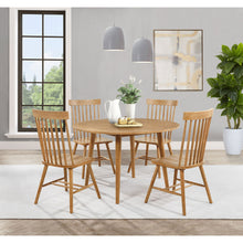 Load image into Gallery viewer, Finley - 5 Piece Dining Set With Round Table And Spindle Back Chairs
