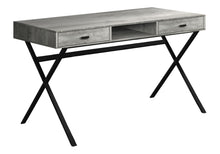 Load image into Gallery viewer, Computer Desk For Home Office, Laptop, Storage Drawers, Glossy Contemporary &amp; Modern
