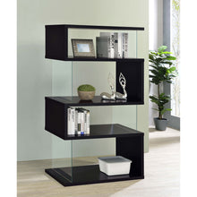 Load image into Gallery viewer, Elias - 4 Shelf Bookshelf With Zigzag Design
