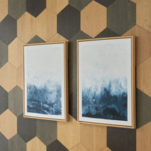 Load image into Gallery viewer, Holport - Wall Art Set (Set of 2) - Blue / White

