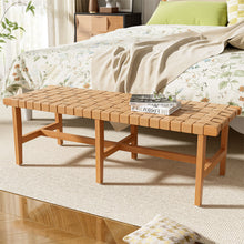 Load image into Gallery viewer, Bedroom Bench - Acacia Wood
