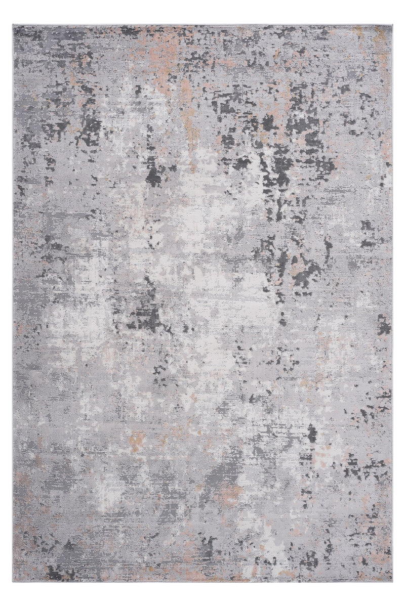 Marfi - 8' X 10' Abstract Area Rug - Gray Multi