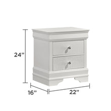 Load image into Gallery viewer, Blaze - 2 Drawer Modern Nightstand

