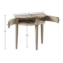 Load image into Gallery viewer, Vintage Inspired Storage Console Table With Fluted Doors
