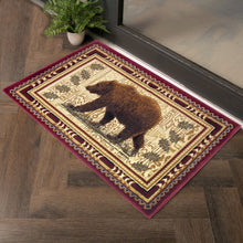 Load image into Gallery viewer, Nature's Nest - 5'3" X 7'3" Lodge Area Rug - Multi, Red
