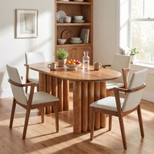 Load image into Gallery viewer, 5 Piece Indoor Dining Set With Oval Table And Chairs
