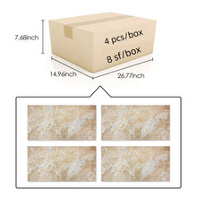 Load image into Gallery viewer, Textured Finished, 3D Tiles For Wall Decoration (Set of 4)
