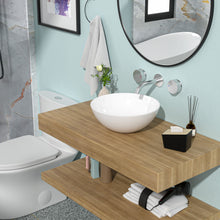 Load image into Gallery viewer, Modern Ceramic Circular Vessel Bathroom Sink

