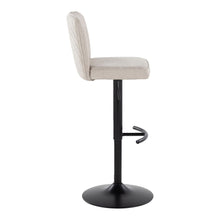 Load image into Gallery viewer, Henry - Contemporary Adjustable Barstool &amp; Swivel With Rounded T Footrest (Set of 2)
