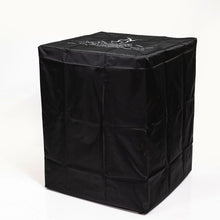 Load image into Gallery viewer, Propane Gas Square Fire Pit, Tile Tabletop With Beautiful Wicker Base For Outside
