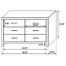 Load image into Gallery viewer, Sherwood - 6 Drawer Dresser
