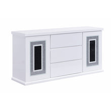 Load image into Gallery viewer, Ariya - Buffet With Clear Glass Inlay
