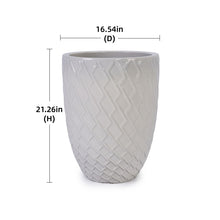 Load image into Gallery viewer, Ceramic Flowerpot, Planter For Patio, Garden, Windowsill
