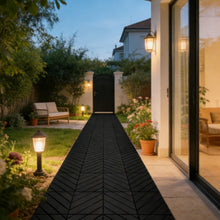 Load image into Gallery viewer, Interlocking Decking Tiles, Waterproof Outdoor Indoor Flooring (Set of 44) - Dark Gray
