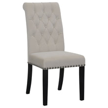 Load image into Gallery viewer, Tufted Rolled Backrest Side Chairs (Set of 2)
