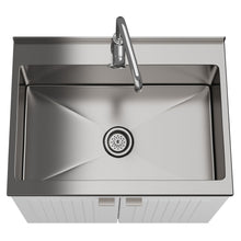 Load image into Gallery viewer, Murphy - Laundry Cabinet &amp; Faucet And Stainless Steel Sink
