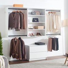Load image into Gallery viewer, Devi - Wall Mounted Wood Closet System
