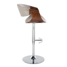 Load image into Gallery viewer, Symphony - Mid Century Modern Adjustable Barstool &amp; Swivel With Rounded T Footrest (Set of 2)
