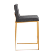 Load image into Gallery viewer, Fuji - Contemporary High Back Stylish Counter Stool
