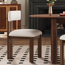 Load image into Gallery viewer, 7 Piece Dining Set With Upholstered Armless Chairs And Table
