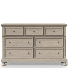 Load image into Gallery viewer, Seven Drawer Dresser - Antique Gray
