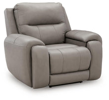 Load image into Gallery viewer, Real Moments - Power Recliner With Audio Seating - Ash
