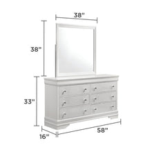 Load image into Gallery viewer, Blaze - Modern 6 Drawer Dresser
