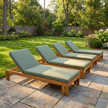 Load image into Gallery viewer, Outdoor Chaise Lounge With 5 Position Adjustable Backrest
