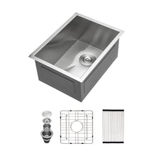 Load image into Gallery viewer, Modern Style Undermount Sink With Stainless Steel, Deep Single Bowl
