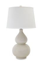 Load image into Gallery viewer, Saffi - Ceramic Table Lamp  - Cream
