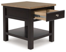 Load image into Gallery viewer, Drazmine - Rectangular End Table - Brown
