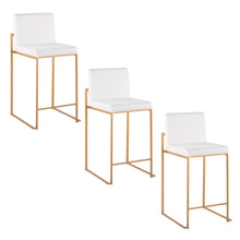 Load image into Gallery viewer, Fuji - Contemporary High Back Stylish Counter Stool
