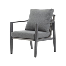 Load image into Gallery viewer, Modern Lounge Chair With Rope Accents And Cushions
