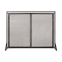 Load image into Gallery viewer, Samantha - Iron Fireplace Screen 2 Door Design
