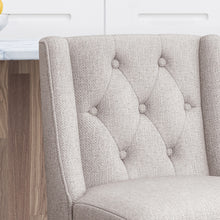 Load image into Gallery viewer, Vienna - Contemporary Fabric Tufted &amp; Wingback Counter Stools (Set of 2)
