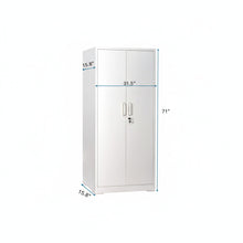 Load image into Gallery viewer, Ironclad - Storage Cabinet With Locking Doors And 4 Adjustable Shelves
