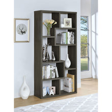 Load image into Gallery viewer, 8 Shelf Geometric Bookcase
