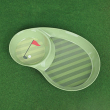 Load image into Gallery viewer, Supreme Housewares - 16" Golf-Themed Melamine Chip and Dip Platter
